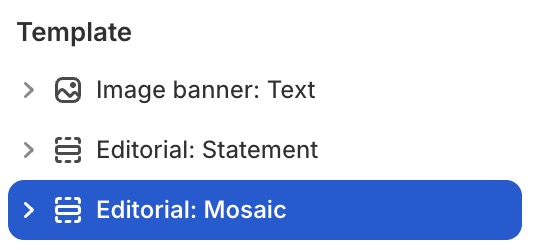 Editorial: Mosaic