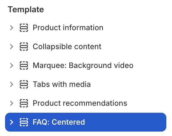 FAQ: Centered