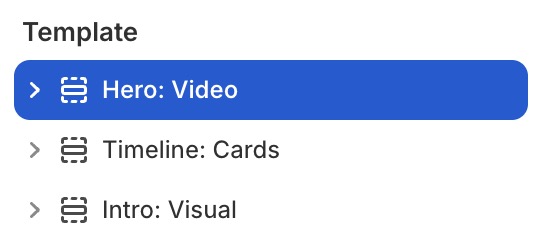 Hero: Video