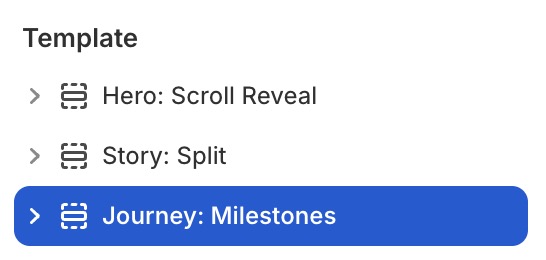 Journey: Milestones