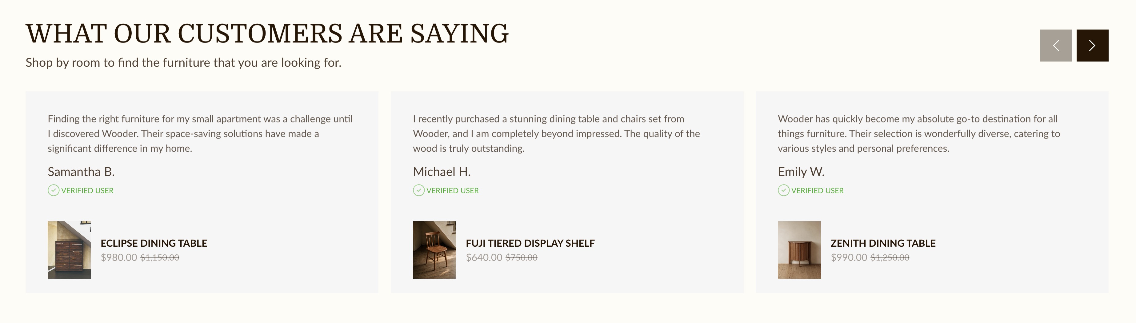 Testimonial: Cards