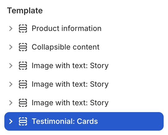 Testimonial: Cards